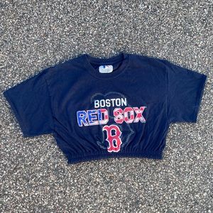 Red Sox Crop Top